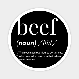 What's Beef? Magnet